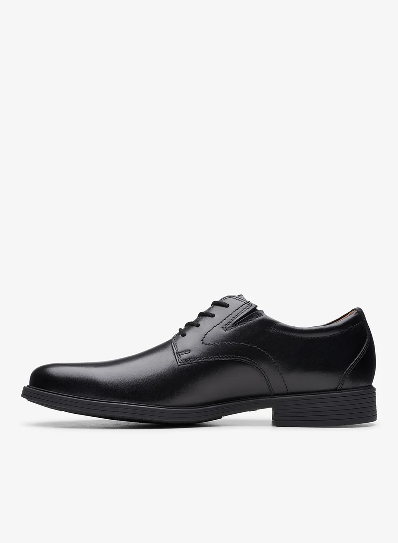 Clarks Whiddon Plain Lace Up Shoes