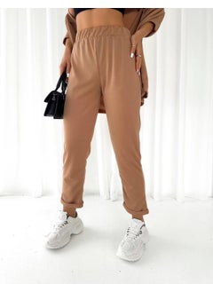 Escbutik Women's Elastic Waist Scuba Trousers Jacket Set of 2  - Image 2