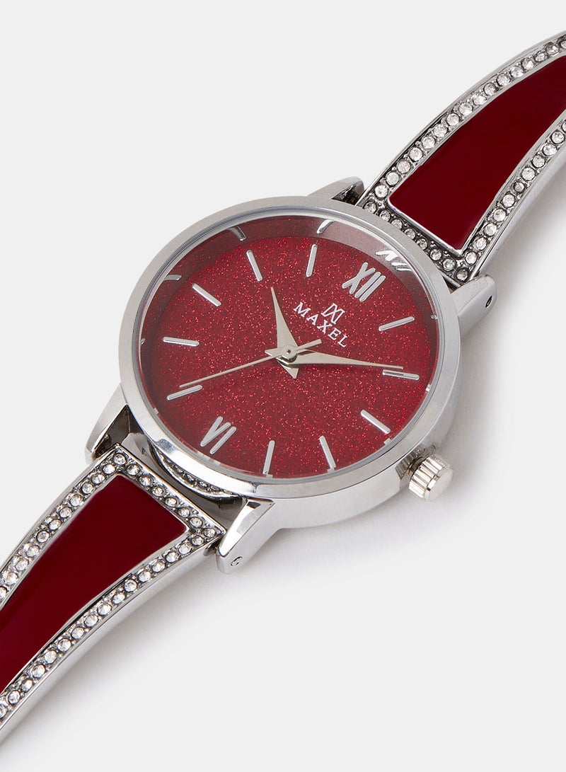 Maxel Retro Analog Wrist Watch MX370 - 28mm - Image 2