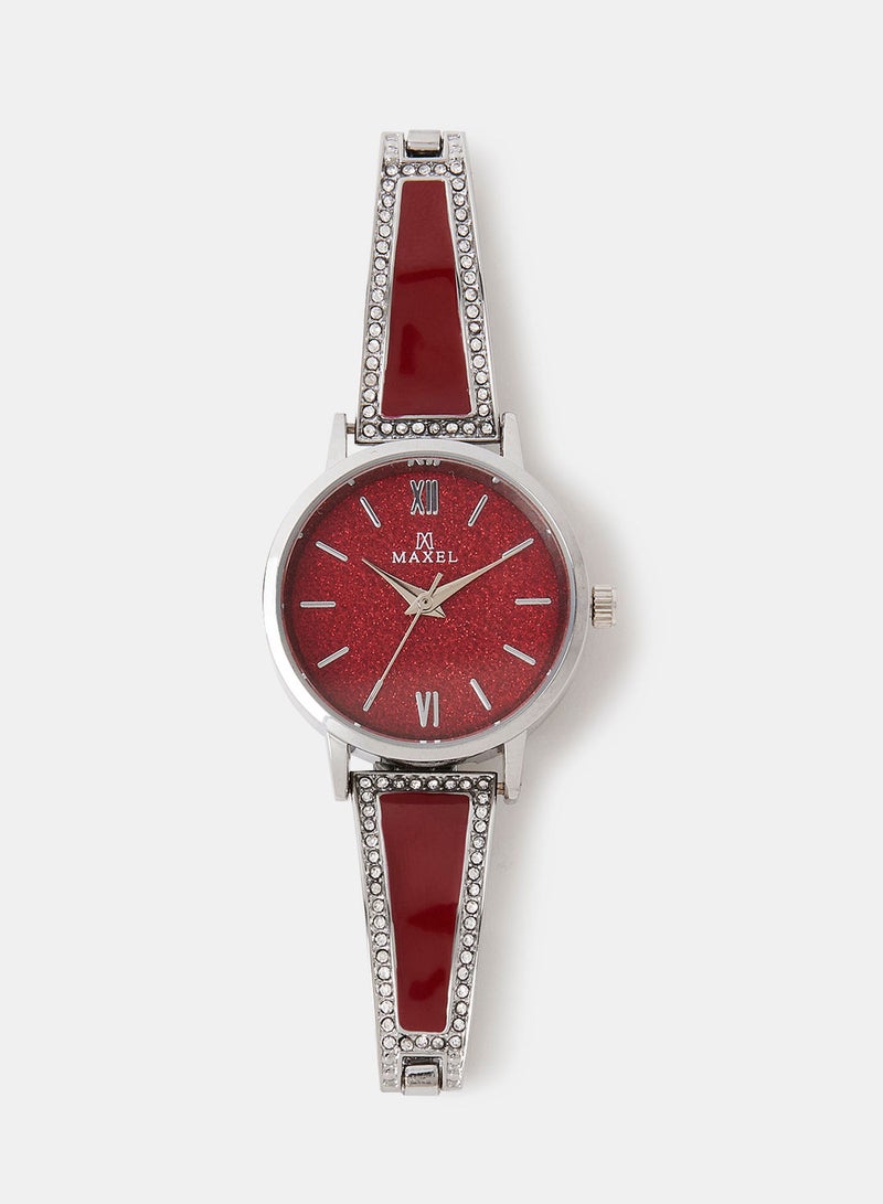 Maxel Retro Analog Wrist Watch MX370 - 28mm - Image 1