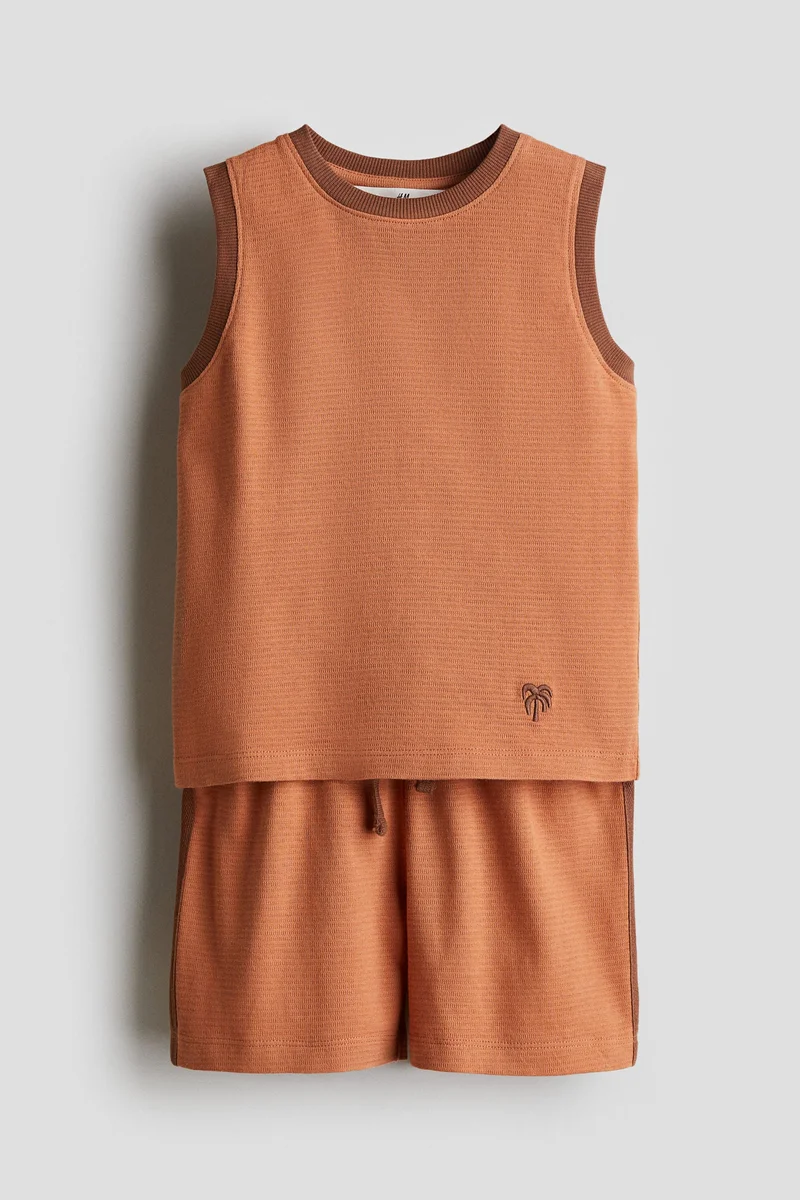 H&M 2-piece cotton jersey set