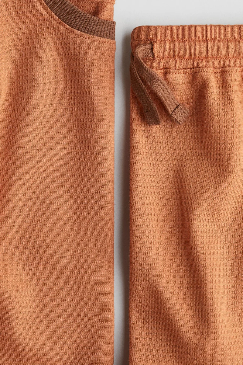 H&M 2-piece cotton jersey set