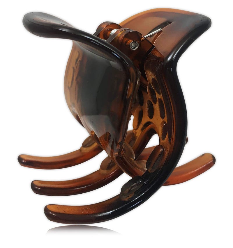 Scunci No-Slip Grip Chunky Jaw Clips All-Day Hold, 2-Pieces per Pack (2-Pack) - Image 4