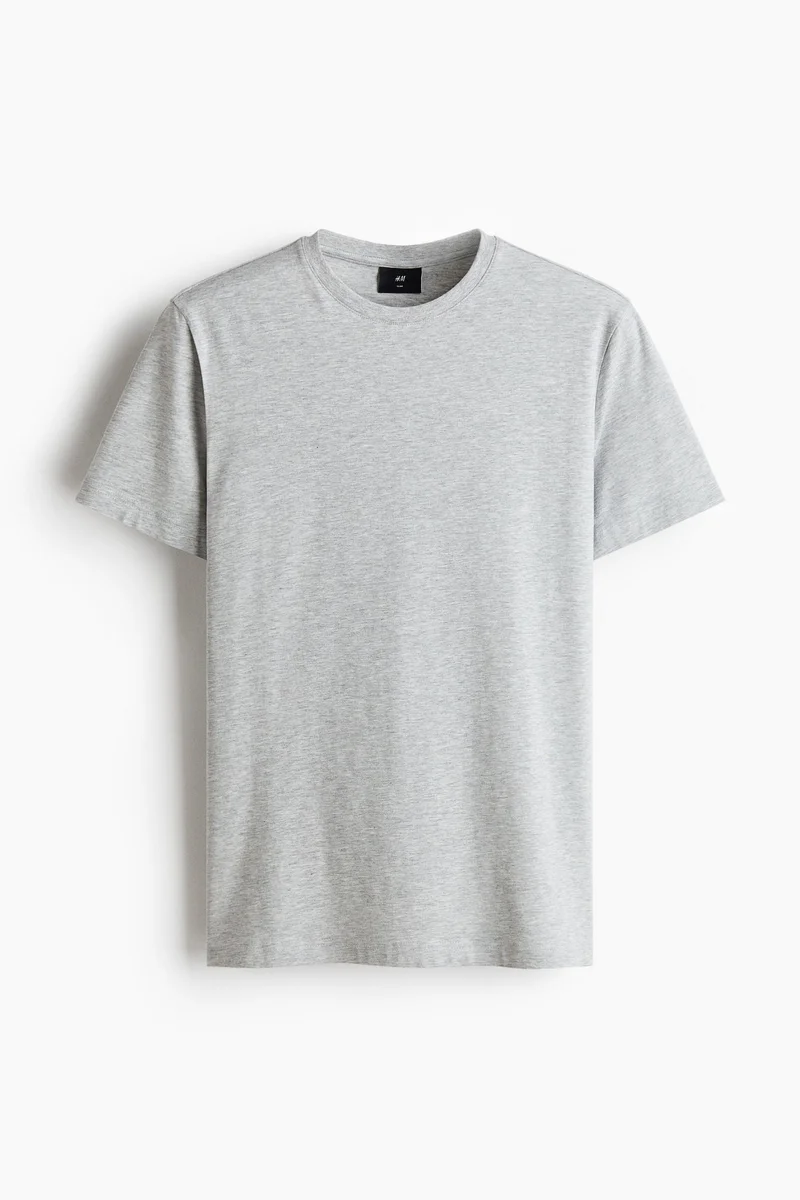 اتش اند ام تي-شيرت بقصّة سلِم - عبوة من 5 قطع