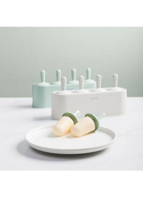 Kitchen Essentials Popsicle Box - 180ml - Greyish White - 24x8.1x9 cm
