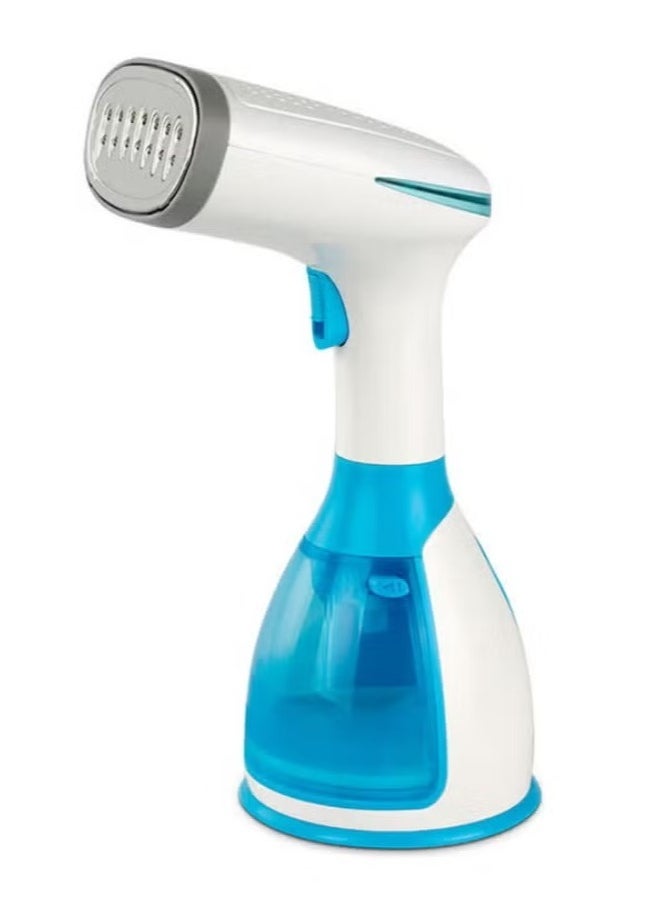 ELTRAZONE Mini Handheld Portable Garment Steamer 1500W CU-141 – Compact & Powerful Clothes Steamer for Wrinkle-Free Clothes, White/Blue - Image 2