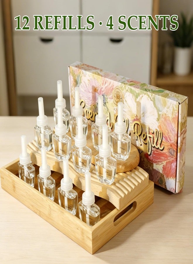 عبوات معطر جو كهربائية للمنزل والمطبخ، 12 عبوة، 7.92 أونصة سائلة - Image 3