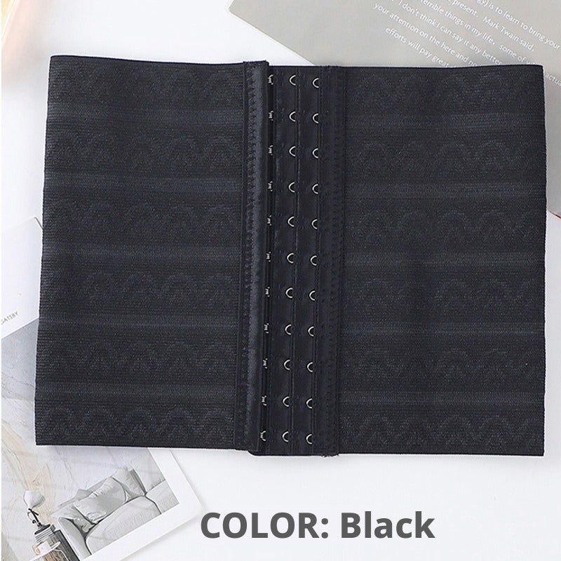 3-Row 11-Hook Waist Trainer Belt for Postpartum & Sports - Image 2
