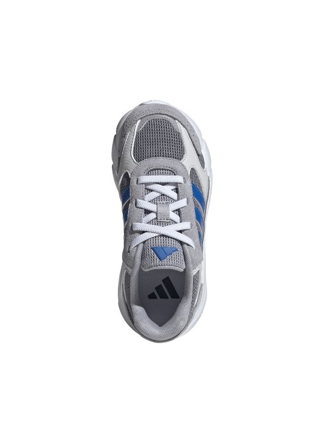 Adidas Adidas Crazychaos 2000 El C Grey Running Shoes For Kids Unisex 10K  - Image 3