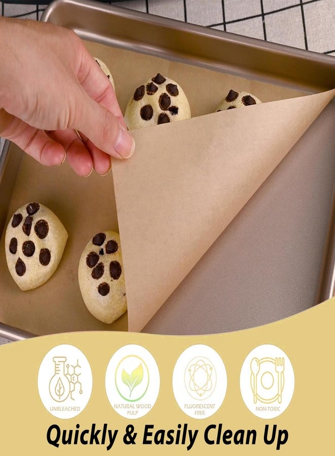 Zonyee Parchment Paper Baking Sheets for CHEFMAN 10 Qt Multifunctional Digital Air Fryer, Non-Stick Precut Baking Parchment for Baking Air Fryer Steaming Bread Cup Cake Cookie and More - Image 3