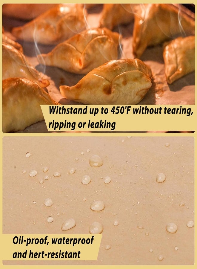 Zonyee Parchment Paper Baking Sheets for CHEFMAN 10 Qt Multifunctional Digital Air Fryer, Non-Stick Precut Baking Parchment for Baking Air Fryer Steaming Bread Cup Cake Cookie and More - Image 4