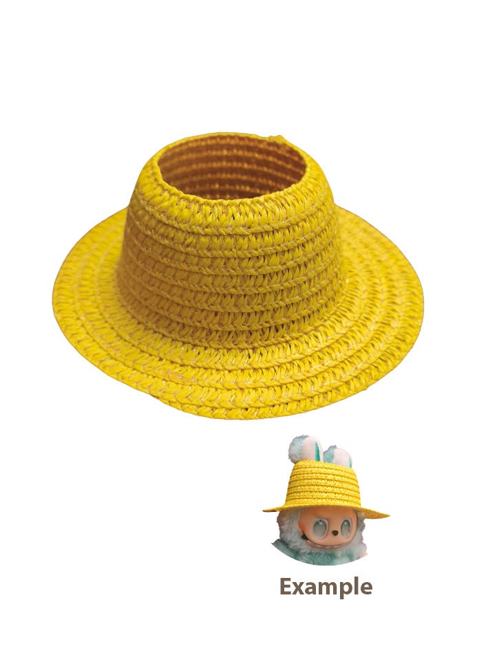 لابوبو قبعة لابوبو جميع الإصدارات باللون الأصفر