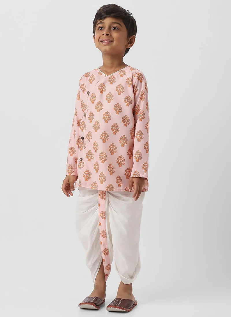 نوتيناتي طقم كورتا ودوتي قطني مطبوع للأولاد من ناتي ناتي