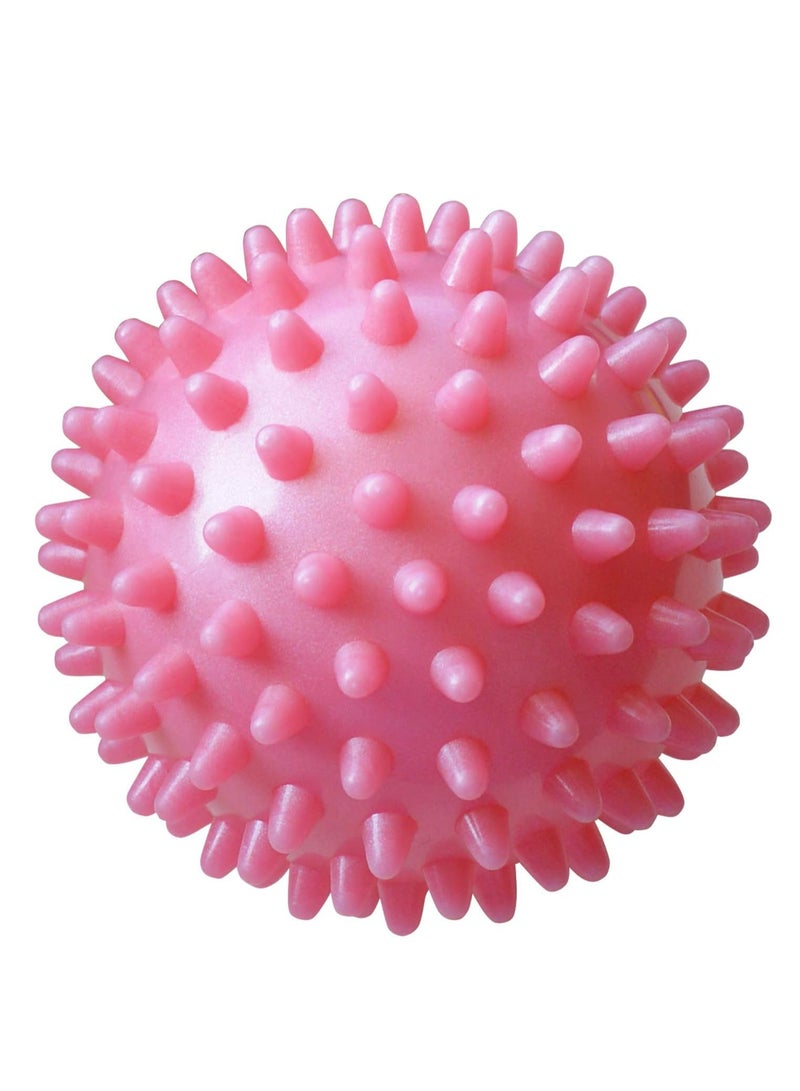 Oasisgalore Spiky Massage Ball Roller for Deep Tissue, Plantar Fasciitis, and Stress Relief(Pink). - Image 1