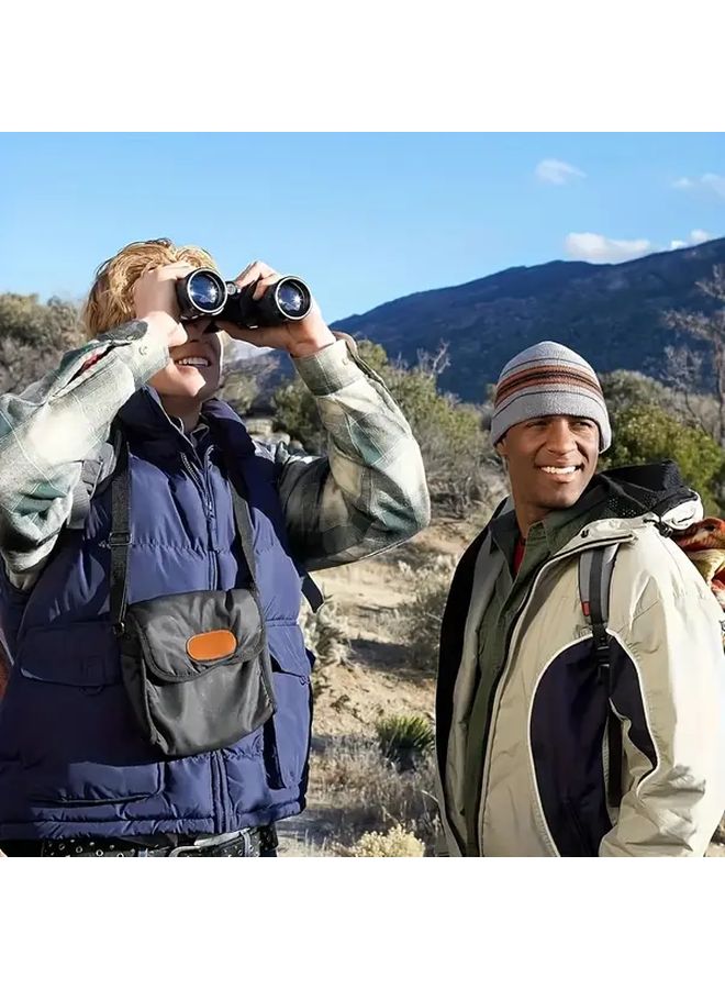 10x50 Black Binoculars With Durable Rubber Design Center Focus For Bird Watching Travel - Image 5