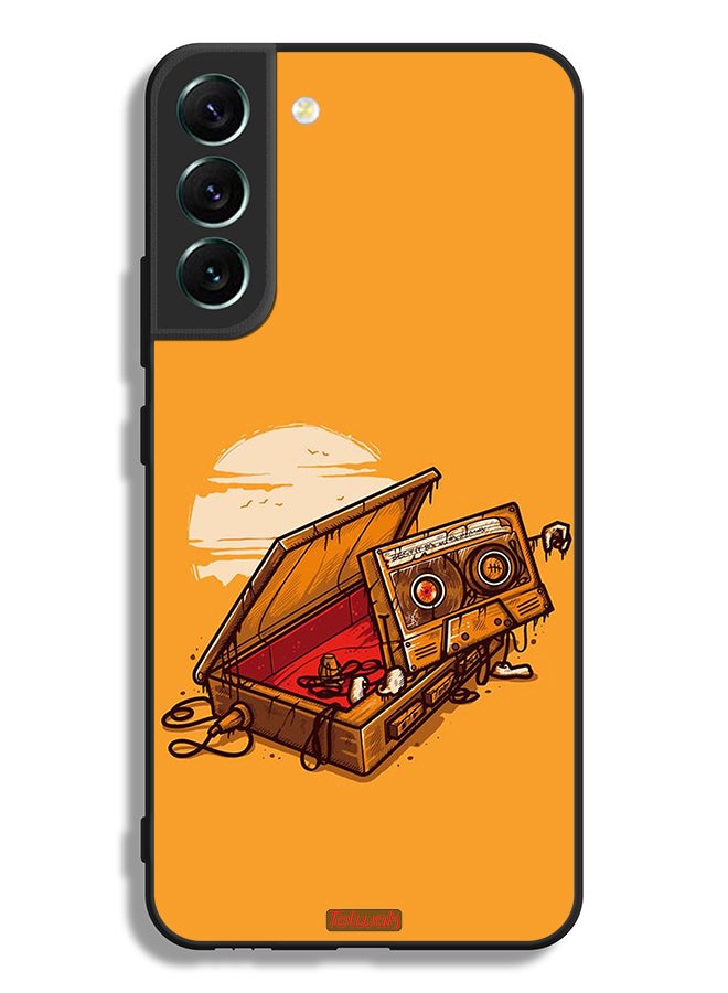 Tolwak Samsung Galaxy S22 5G Protective Case Cover Cassette And Tape Art - Image 3