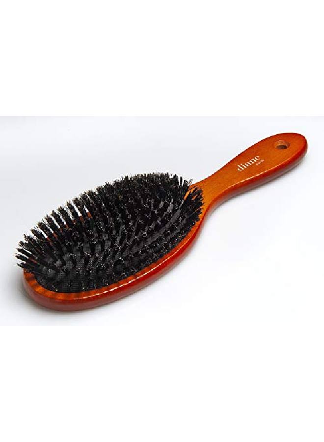 Diane Oval Reinforced Boar Paddle Brush, Large Oval (D9001) - Image 4
