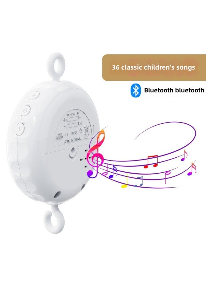 36 Smart Baby Bed Bell Bluetooth Edition To Soothe Classic Piano Music To Sleep And Sleep-Color:Battery Version-36 Piano Songs  - Image 2
