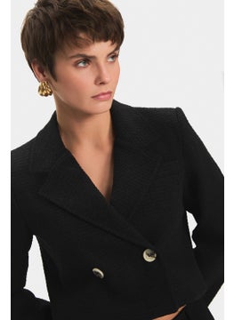 Double Breasted Crop Jacket