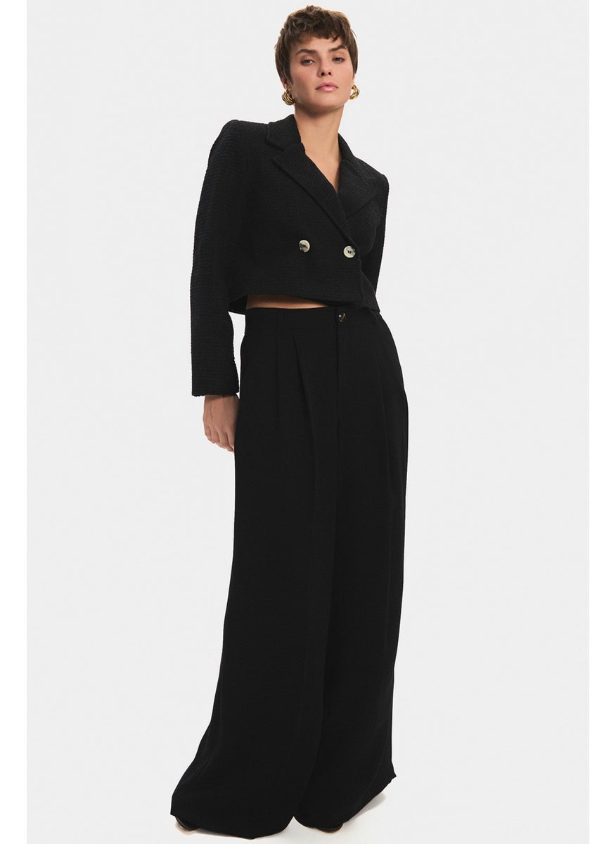 NG Style - Double Breasted Crop Jacket - Image 1