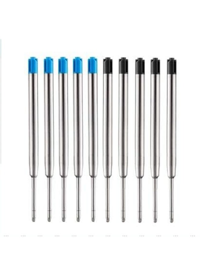Peachjoy 24 Pack Black Ink 1.0mm Medium Point Ballpoint Pen Refill - Image 1