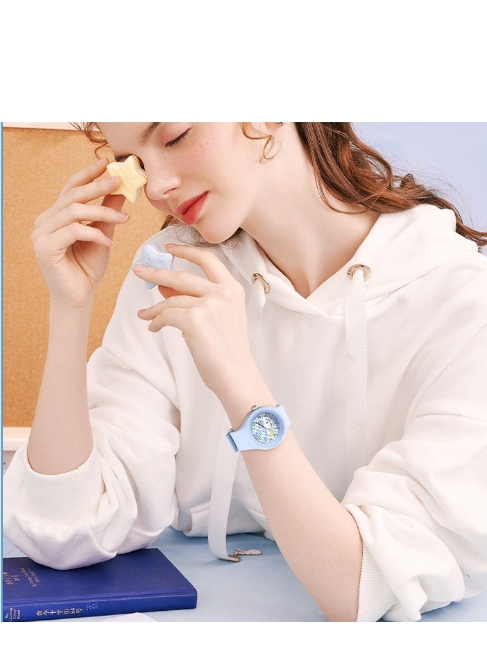 ZGO Children's School Start Gift Watch, Student Style Watch, Cute Cartoon Silicone Watch - Image 5