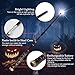ChampWe Light Up Magic Wizard Wand Rechargeable Illuminating Toy for Kids Witch Collection Cosplay Accessories with Spellbook and Gift Box Foliage - Image 4