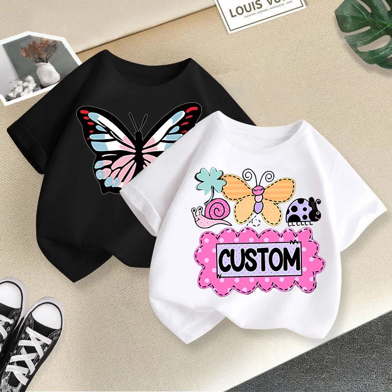 Children'S Clothing 2026 Style Boys And Girls T-Shirts, Casual Summer Wear For Young Children, Stylish Tops, Children'S Short Sleeves - Image 3