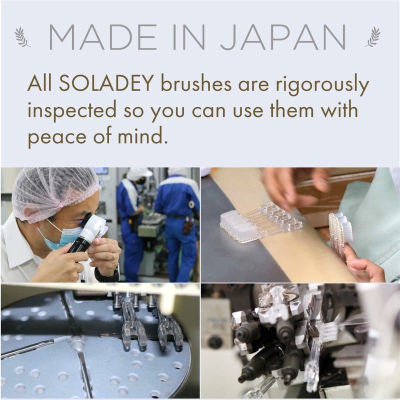 Soladey Ionic Toothbrush Replacement Brush Heads Refill 4 Count 4 Row Soft Bristle - Image 5