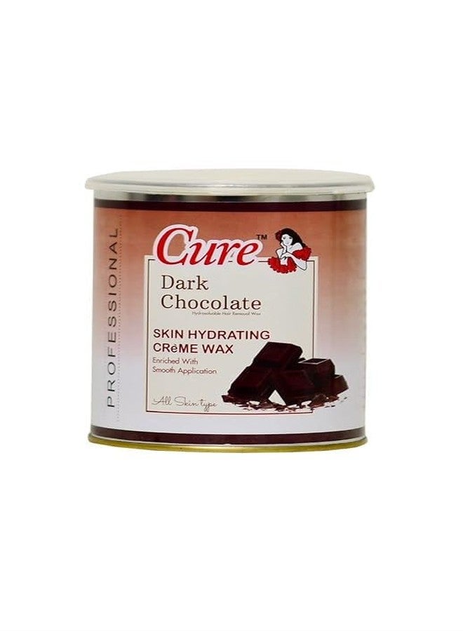 CURE Dark Chocolate Cream Wax for Hair Removal | Full Body Wax for Legs, Underarms, Arms, Hands, Bikini | D-Tan, Hydrating, Brightening & Smoothing Formula | All Skin Types - 800Gm. - Image 1
