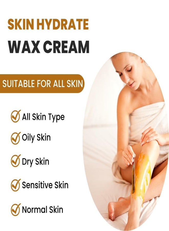 CURE Dark Chocolate Cream Wax for Hair Removal | Full Body Wax for Legs, Underarms, Arms, Hands, Bikini | D-Tan, Hydrating, Brightening & Smoothing Formula | All Skin Types - 800Gm. - Image 2