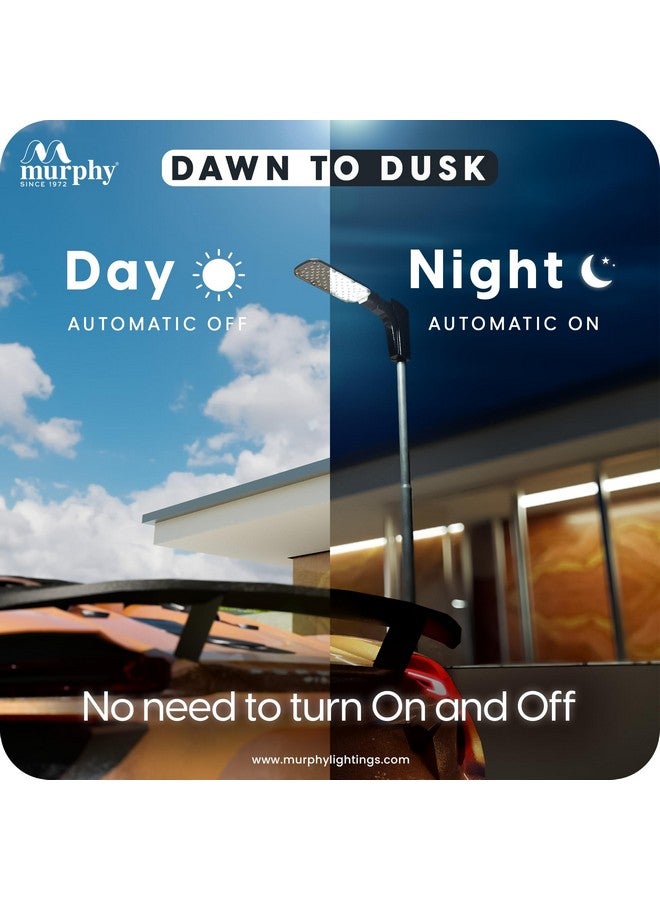 Murphy LED Lensy 20W Dusk to Dawn Auto Day/Night ON/Off Street Light, IP-65 Outdoor Light (Cool White, Pack of 1) - Image 2