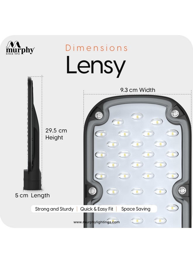Murphy LED Lensy 20W Dusk to Dawn Auto Day/Night ON/Off Street Light, IP-65 Outdoor Light (Cool White, Pack of 1) - Image 3