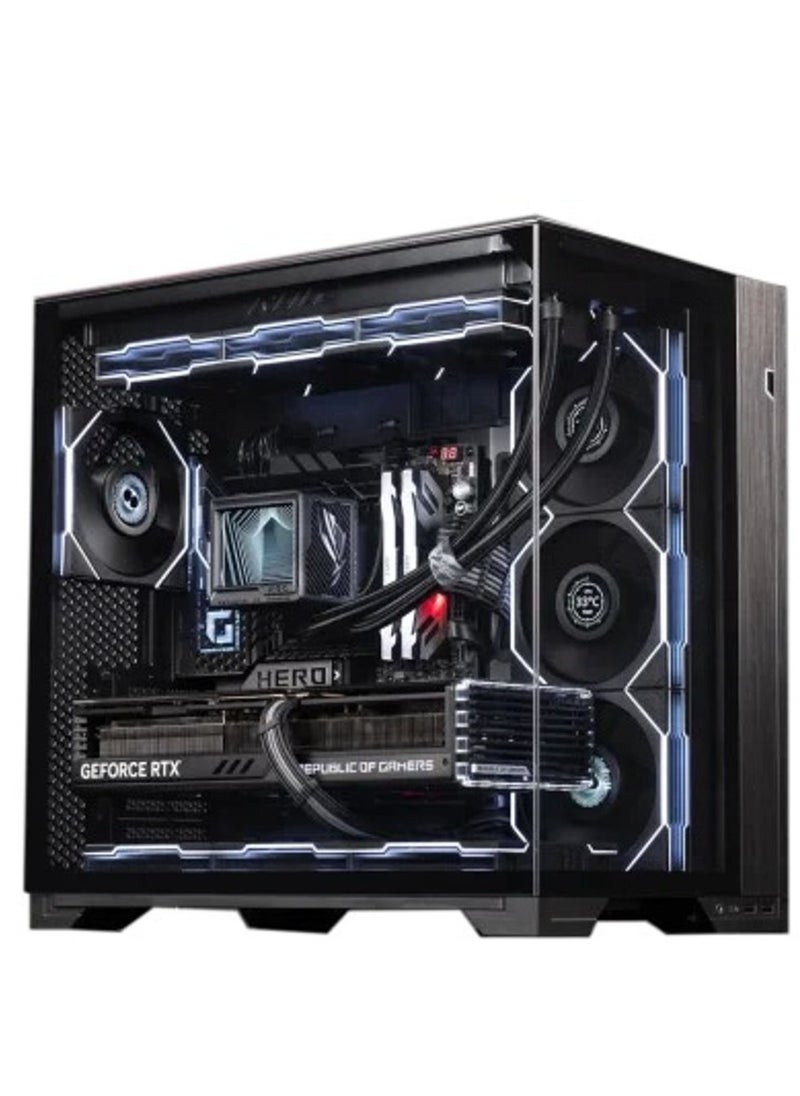 NANOTECH - Steel Horizon Prime Gaming PC - AMD Ryzen 7 7800X3D AM5 Processor, 8 Cores & 16 Threads, B850 Motherboard, DDR5 32GB (2*16) Ram, 2TB Gen4.0*4 NVMe M.2 SSD, Nvidia GeForce RTX 5080 16GB GDDR7 Graphics Card, 3 Fan AIO Liquid Cooler, 850W 80 Plus Gold Power Supply, Windows 11 Pro | Wi-Fi - Image 1
