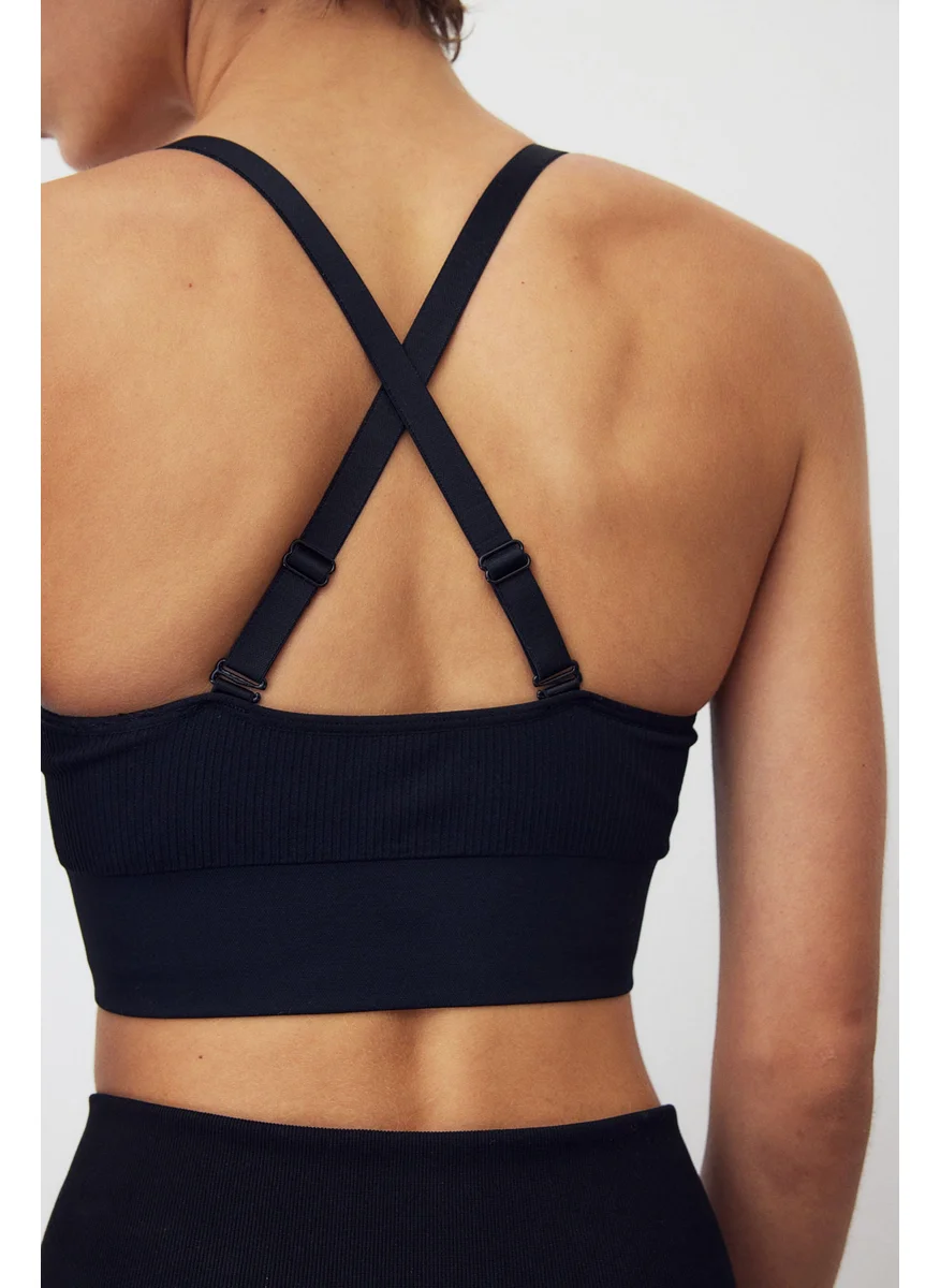 H&M Seamless Sports Bra Medium Support