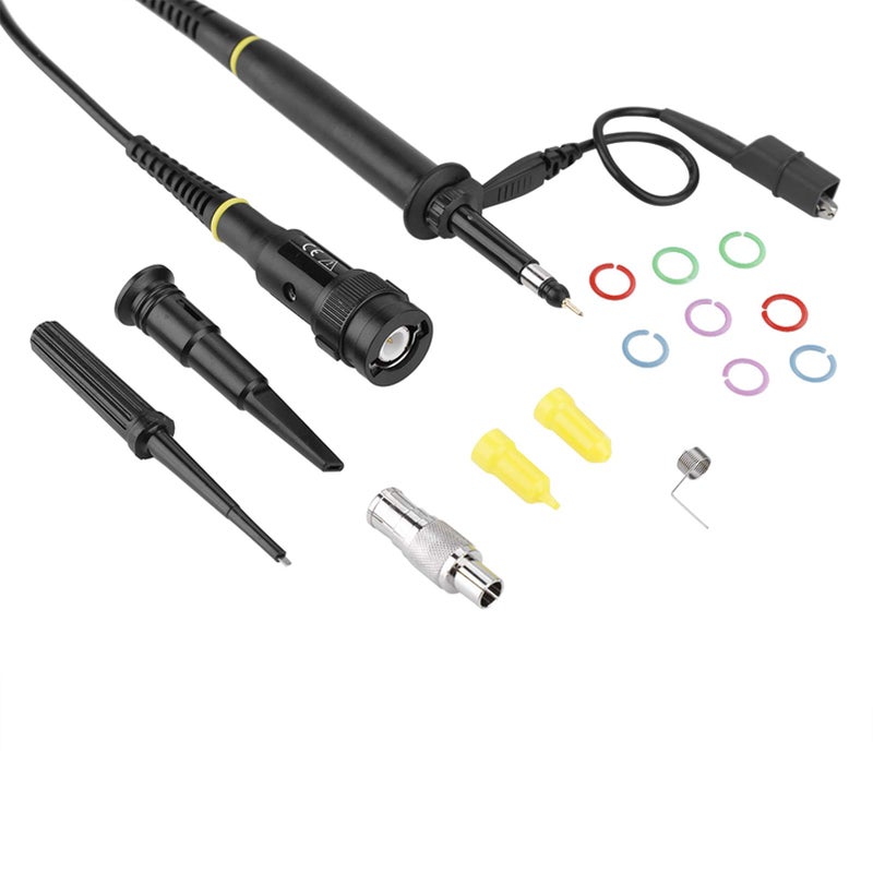High Voltage Oscilloscope Probe 100 1 Ratio 2KV 250MHz With Crocodile Clip BNC Test Lead Kit - Image 4