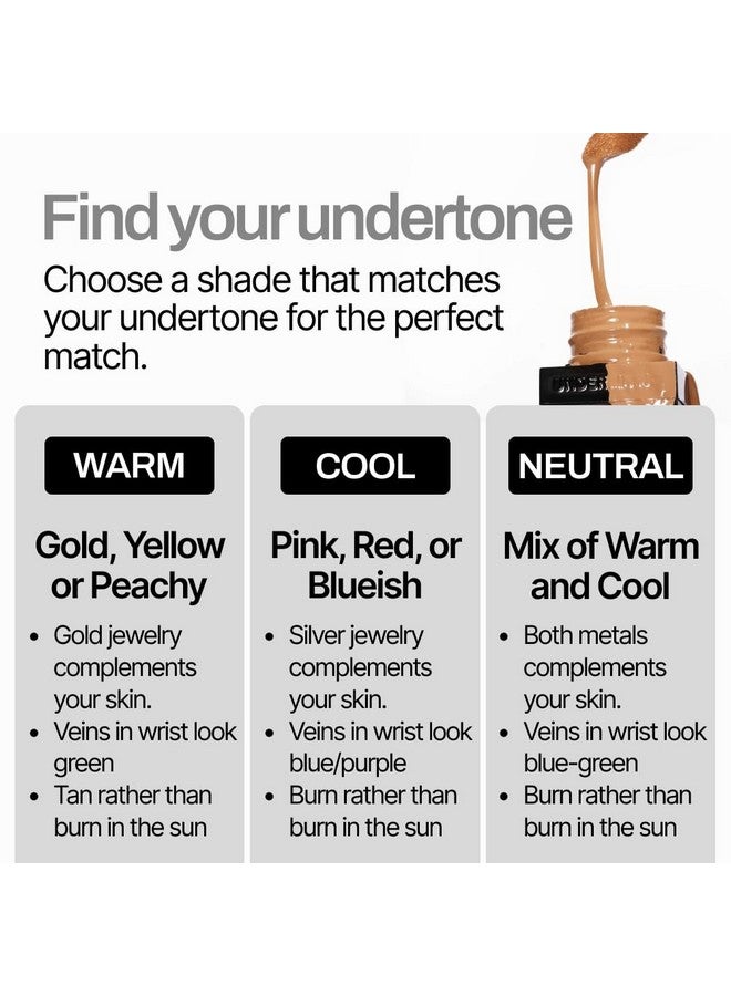 Hide Liquid Concealer, Medium To Full Coverage Concealer For Blemishes, Under Eye Dark Circles & Scars, Oil Free Concealer, Light Beige (See Shade Finder), 0.5 Fl Oz - Image 3