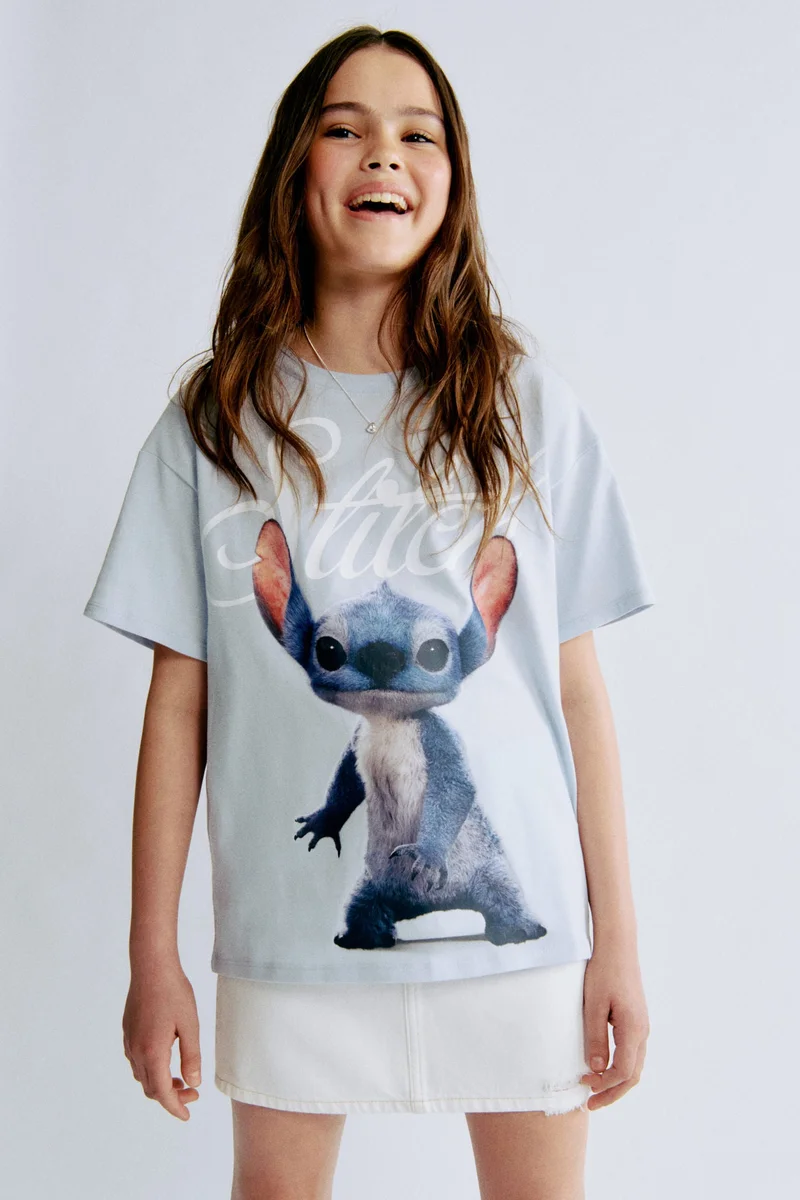 H&M Printed cotton T-shirt