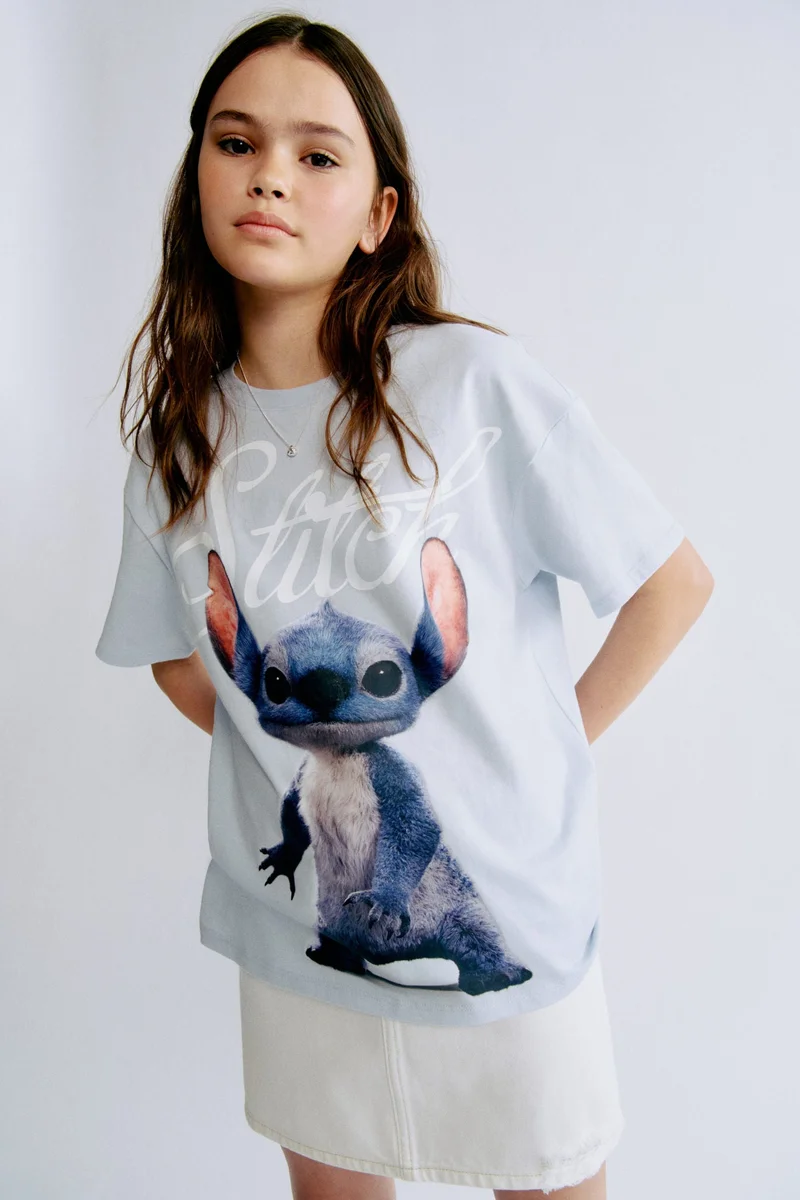 H&M Printed cotton T-shirt