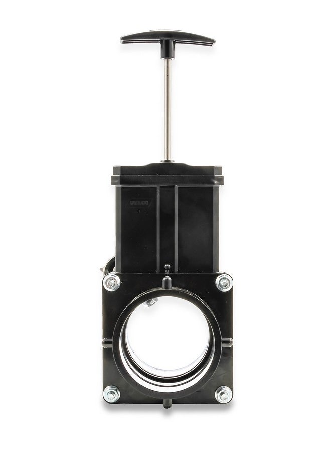 Camco - Camco Dual Flush Pro Camper/RV Holding Tank Rinser - Features 3-Inch Gate Valve & Reverse Flush Valve - Empties & Flushes RV Black Water Tanks and RV Sewer Hose (39062) - Image 1