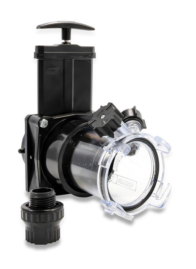 Camco - Camco Dual Flush Pro Camper/RV Holding Tank Rinser - Features 3-Inch Gate Valve & Reverse Flush Valve - Empties & Flushes RV Black Water Tanks and RV Sewer Hose (39062) - Image 1