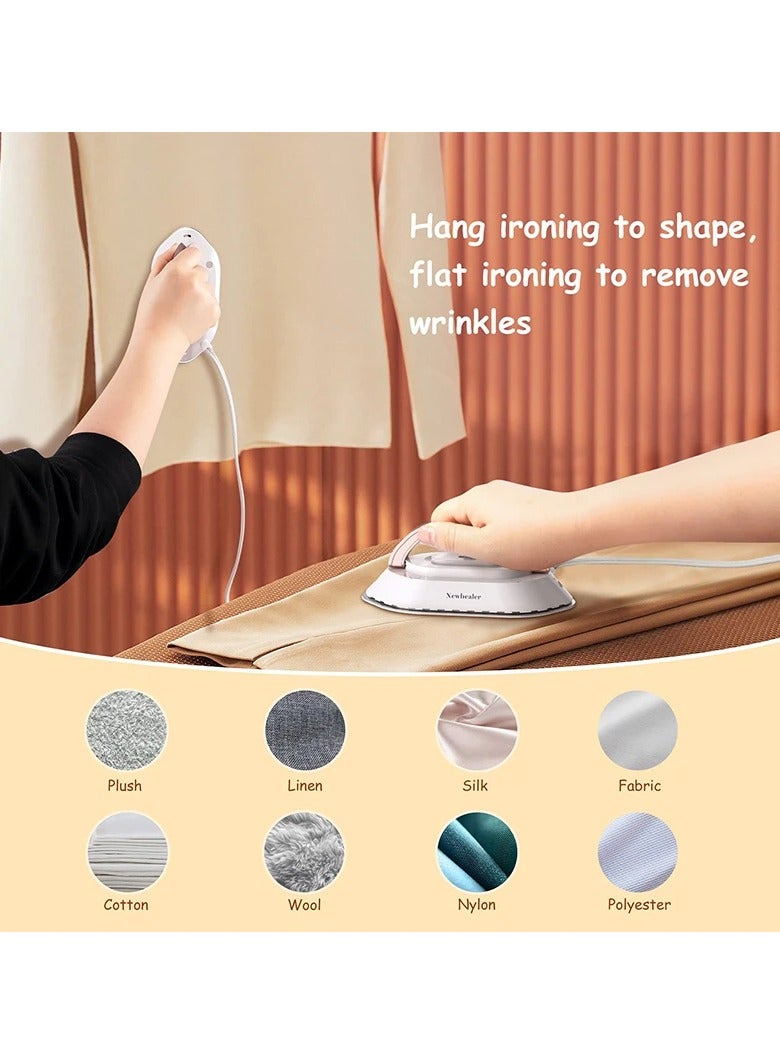 Handheld Mini Electric Dry Iron 120V/220V Dual-voltage 30S Heat Non-steam Garment Irons for Clothes Portable Lightweight Travel  - Image 5