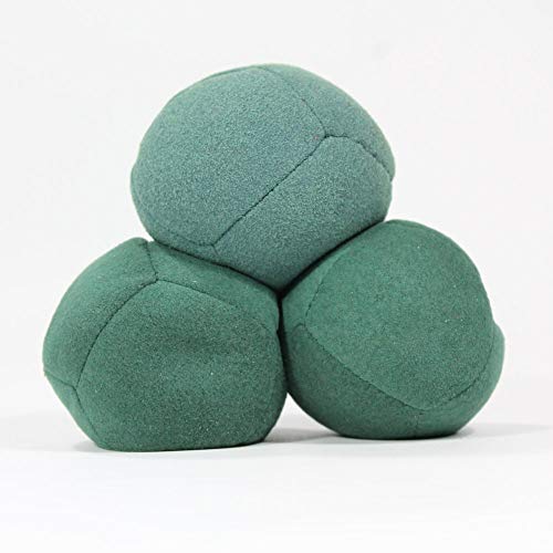 Zeekio Juggling Balls Lightweight 90g Beanbag Balls Super Soft Set of Three Green for Big Kid Little Kid - Image 5