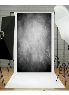 DUNISO Photography Background Cloth，Background Cloth for Portrait Photography，Studio Photography Photo Cloth，Light Absorbing Cloth，Dark Black  - Image 1