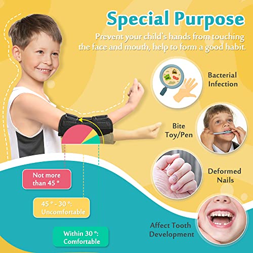 Mybow Elbow Splint for Cubital Tunnel Syndrome, Ulnar Nerve Brace, Pediatric Arm Immobilizer, Child Elbow Support for Tendonitis, Radial Nerve Brace, Kids Arm Stabilizer for Sleeping (Small) - Image 5