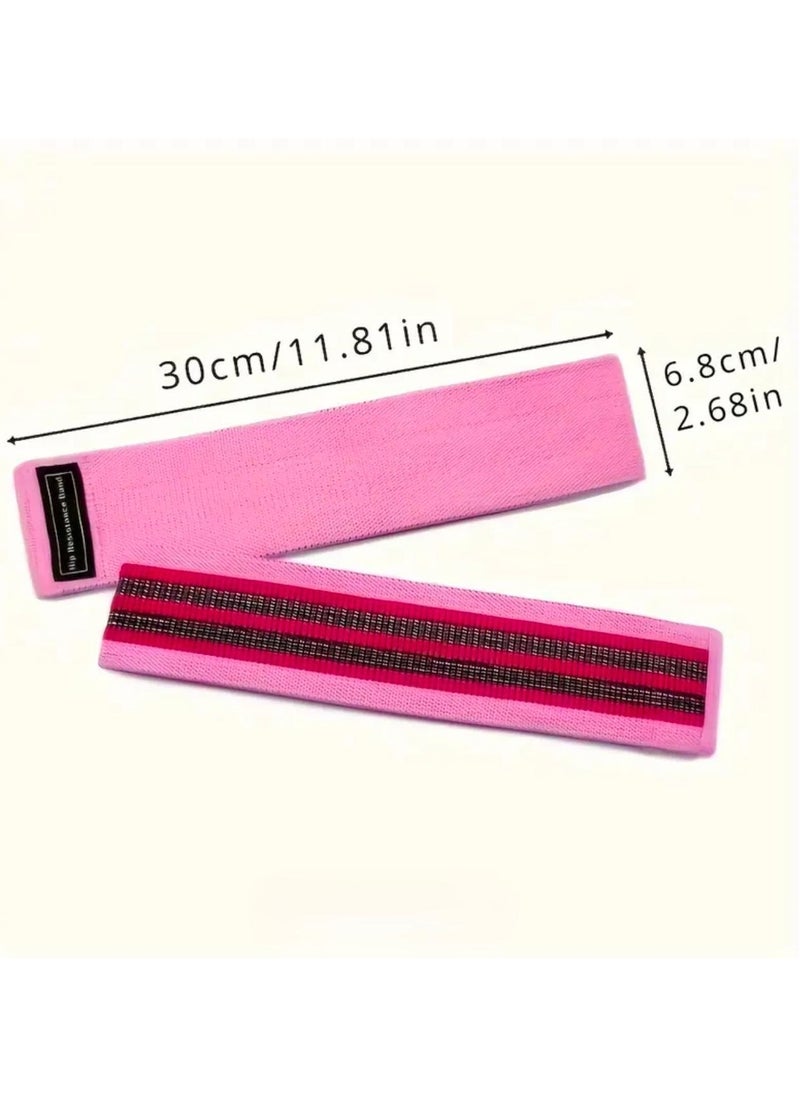 CleanWave - The Pure Effect Non-Slip Fabric Resistance Band – Premium Booty & Leg Workout Bands for Strength, Toning & Flexibility  - Image 3