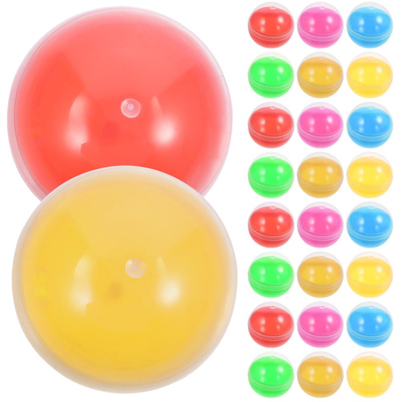 TOPPERFUN 50Pcs Capsule Vending Machine 15in Empty Gumball Machine Capsules Toy Color Vending Balls Bulk Small Plastic Filled Balls for Prize Easter Party Favor Surprise Stuffer DIY - Image 3