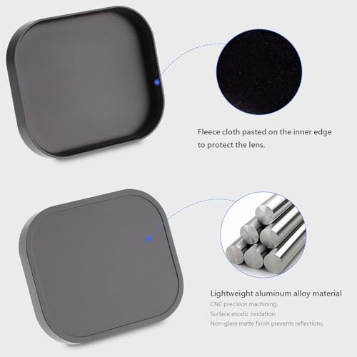 Haoge LH-S245G Metal Bayonet Square Lens Hood for Sony FE 40mm F2.5 G FE 50mm F2.5 G FE 24mm F2.8 G Lens, RX1RIII RX1R RX1RII rx1m2 rx1 R iii m3 Camera Shade with Cap on Sony A7CII A7R4 5 - Image 5
