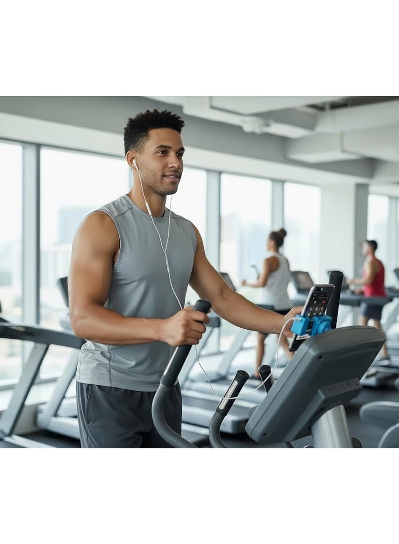 سماعات أذن سلكية USB-C مزودة بميكروفون وخاصية إلغاء الضوضاء - سماعات رأس من النوع C متوافقة مع سامسونج S25/S24 ألترا، A55، آيفون 15/16/17، هواوي - صوت ستيريو جهير عميق + حامل للهاتف - Image 5