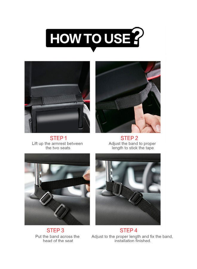 Loquat Car Mesh Seat Organizer - Image 2